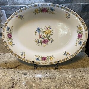 LILING CHINA ~ 'LING ROSE' PLATTER 14 3/8" Ling Rose by Liling PERFECT CONDITION